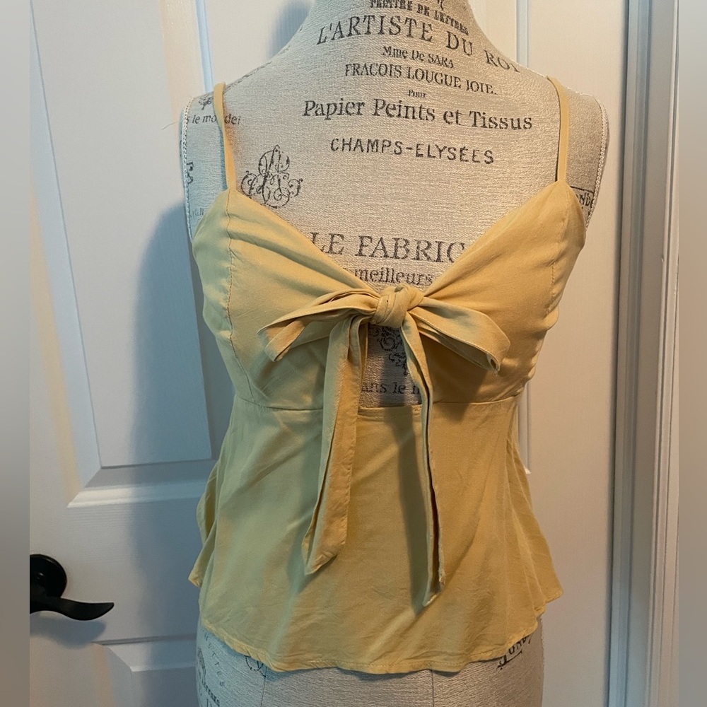 Yellow Tank Top